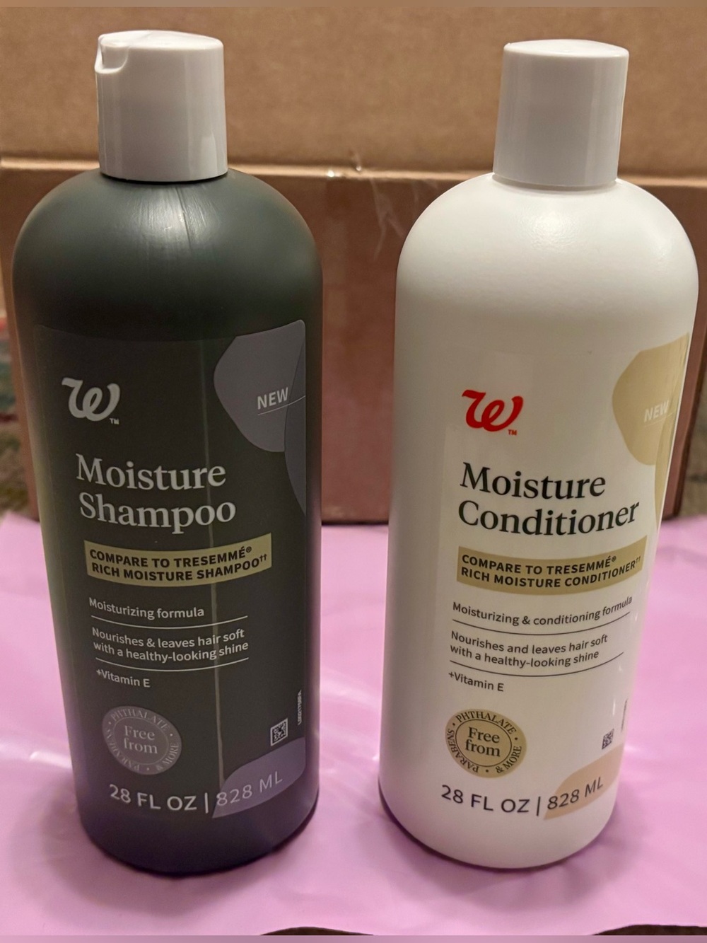 Moisture Shampoo & Conditioner Duo—28 oz each